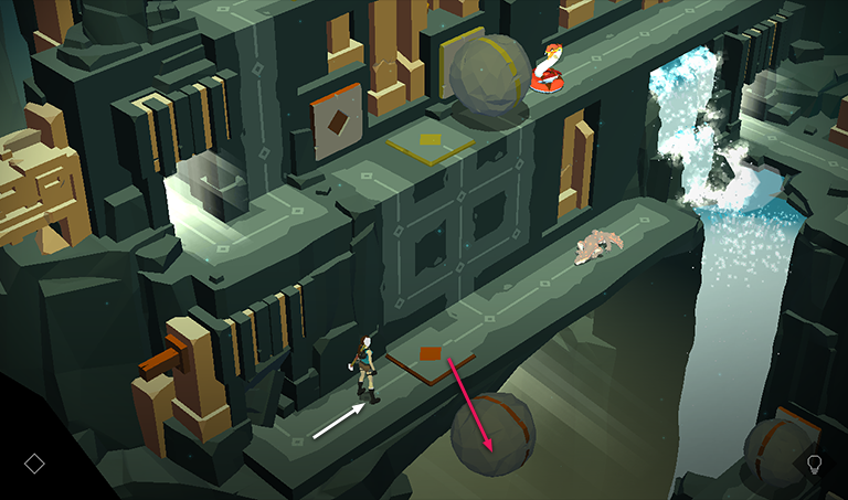 Lara Croft GO screenshot
