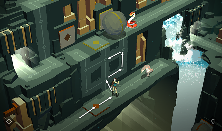 Lara Croft GO screenshot
