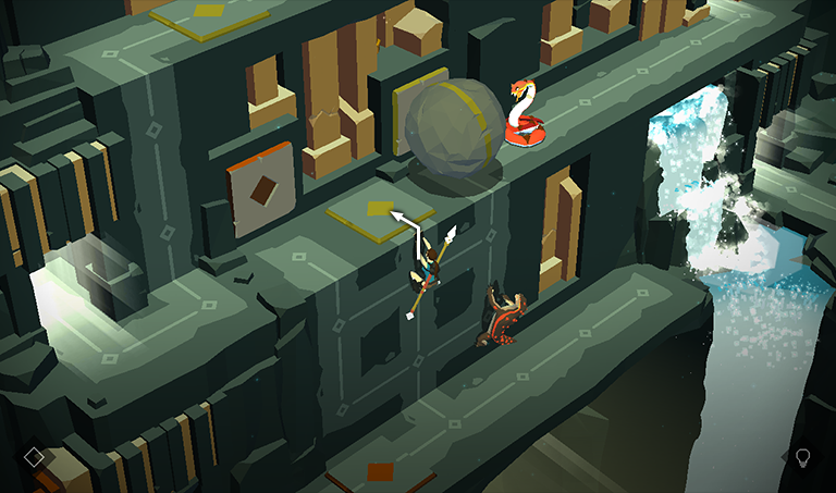 Lara Croft GO screenshot