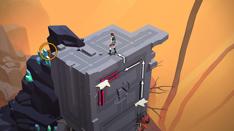 Lara Croft GO screenshot