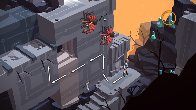 Lara Croft GO screenshot