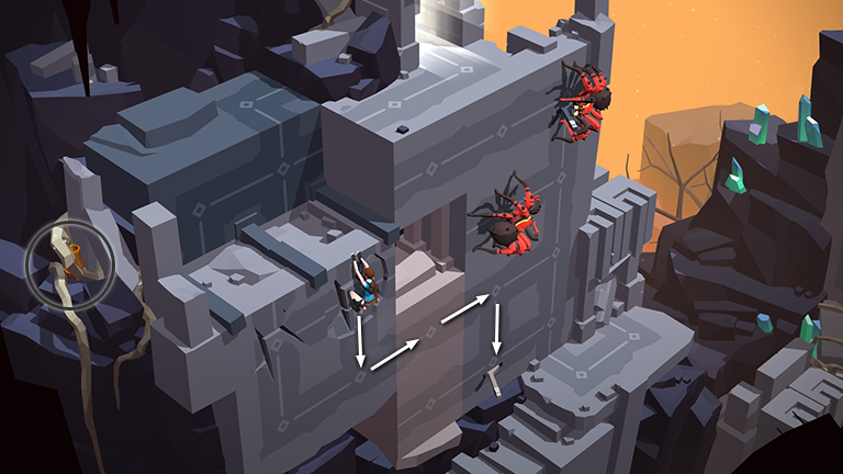 Lara Croft GO screenshot