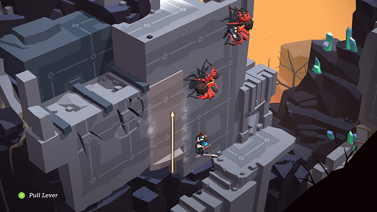 Lara Croft GO screenshot
