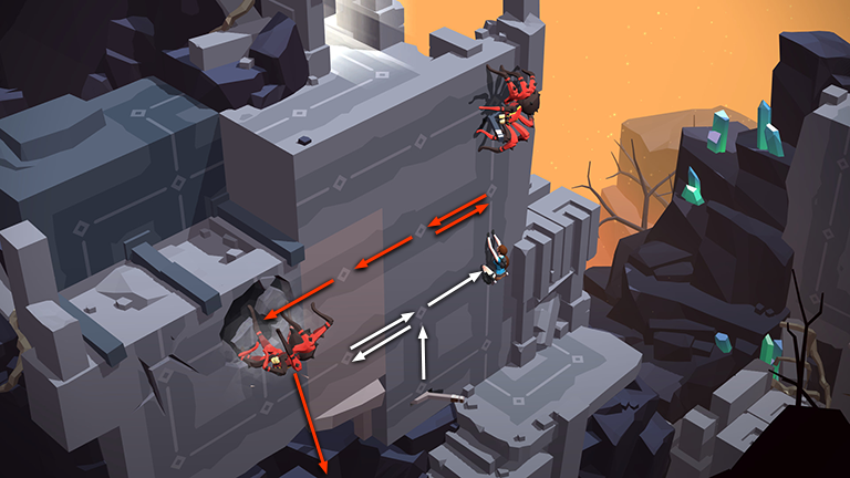 Lara Croft GO screenshot