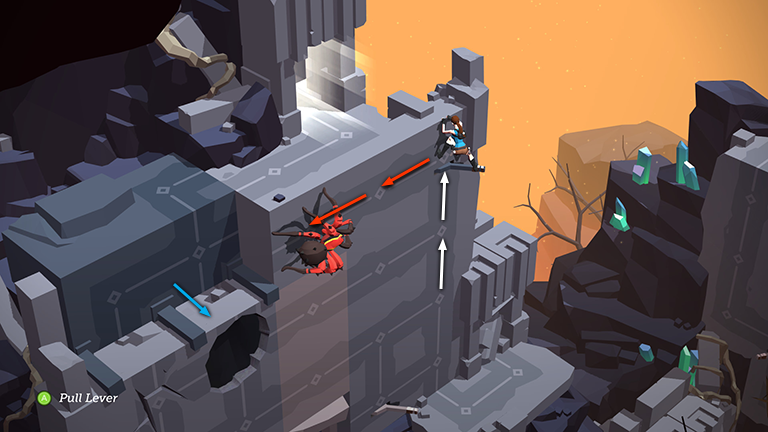 Lara Croft GO screenshot
