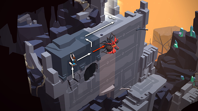 Lara Croft GO screenshot
