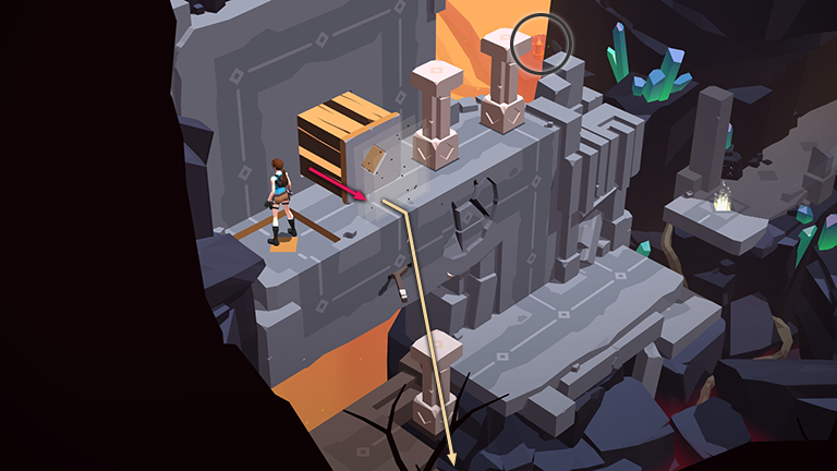 Lara Croft GO screenshot