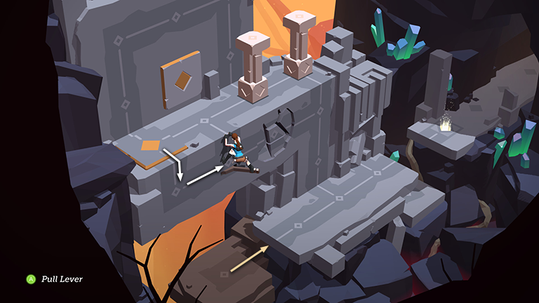Lara Croft GO screenshot