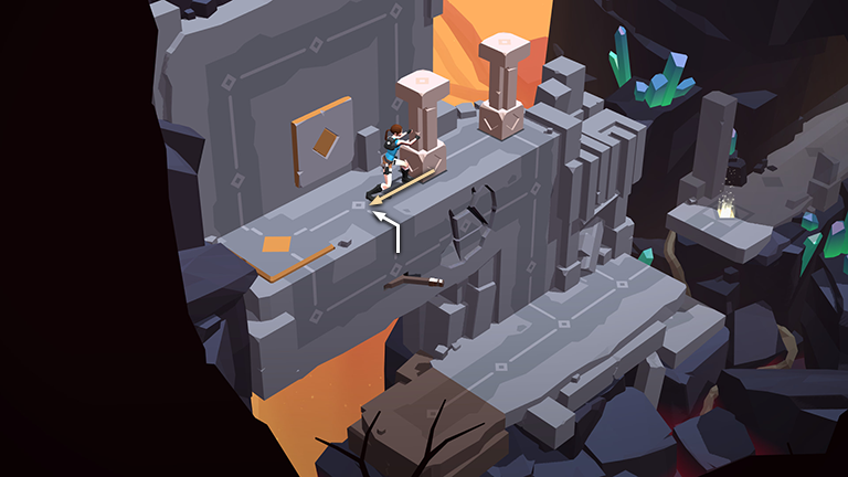 Lara Croft GO screenshot