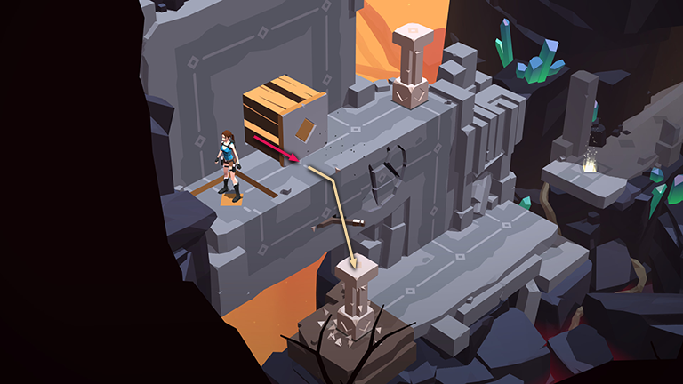 Lara Croft GO screenshot