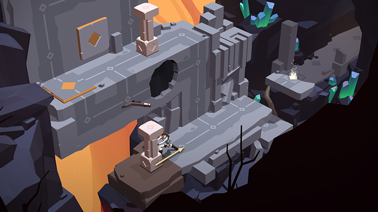 Lara Croft GO screenshot