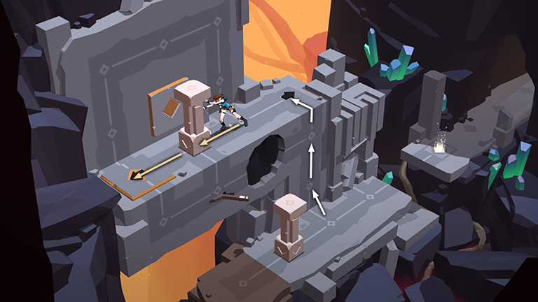 Lara Croft GO screenshot