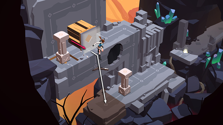 Lara Croft GO screenshot