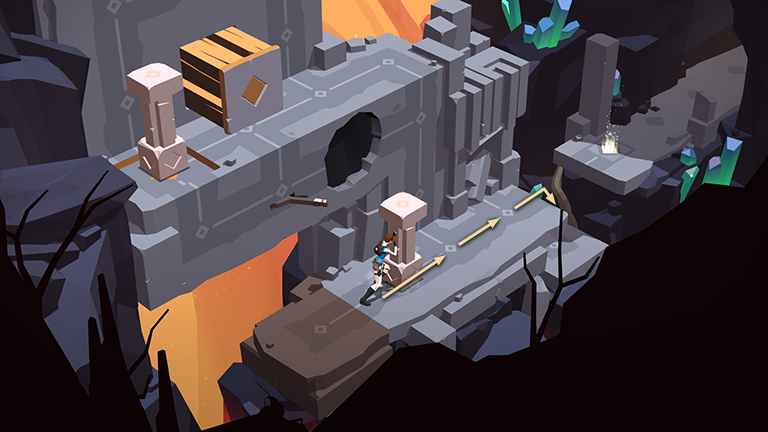 Lara Croft GO screenshot