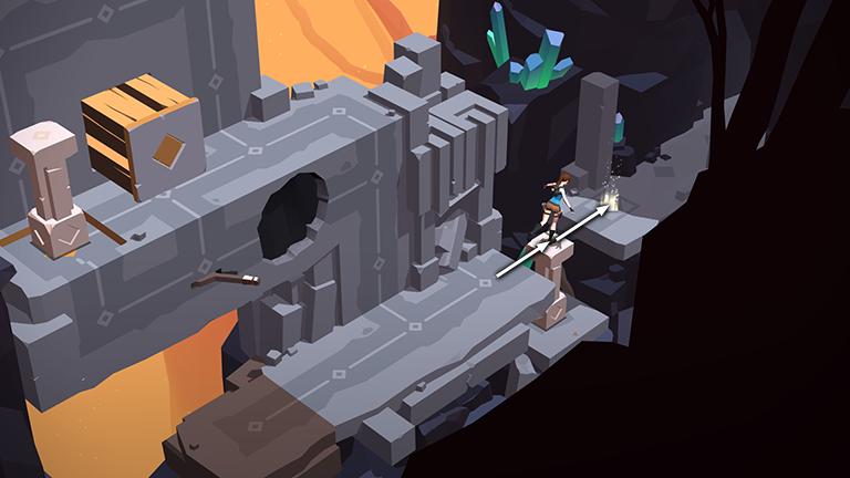 Lara Croft GO screenshot