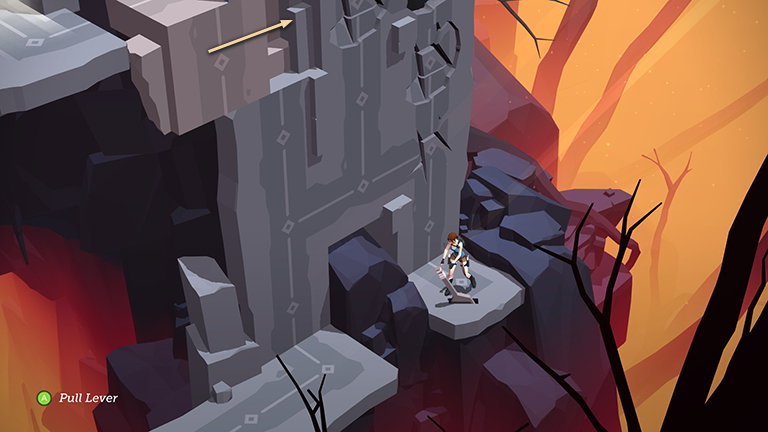 Lara Croft GO screenshot