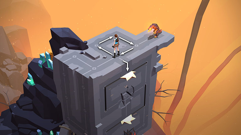Lara Croft GO screenshot