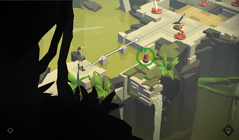 Lara Croft GO screenshot