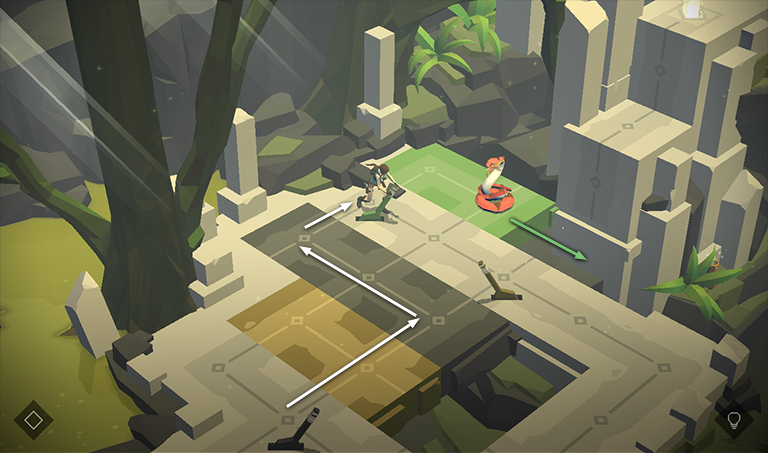 Lara Croft GO screenshot