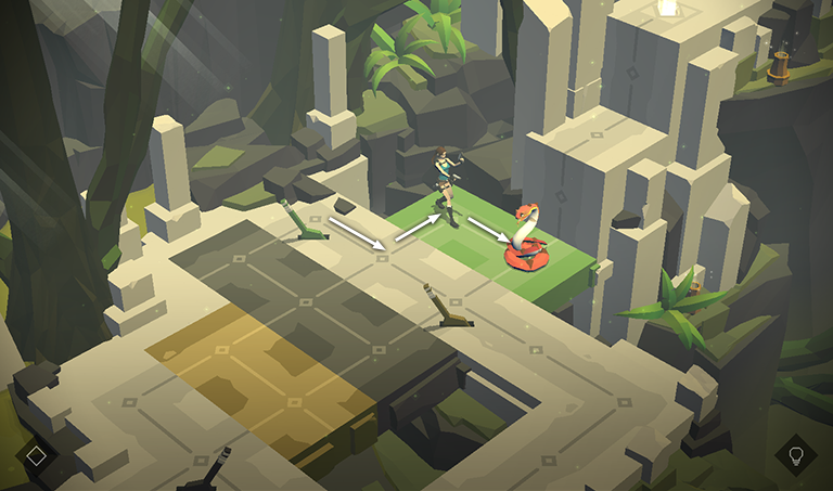 Lara Croft GO screenshot