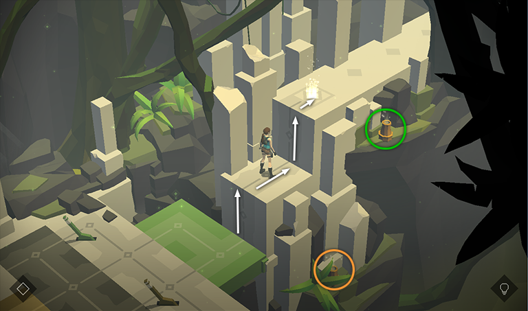 Lara Croft GO screenshot