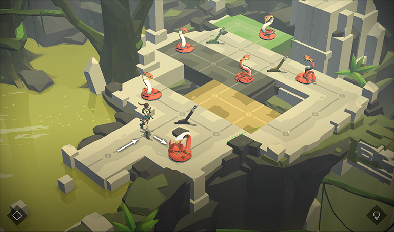 Lara Croft GO screenshot