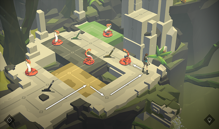 Lara Croft GO screenshot