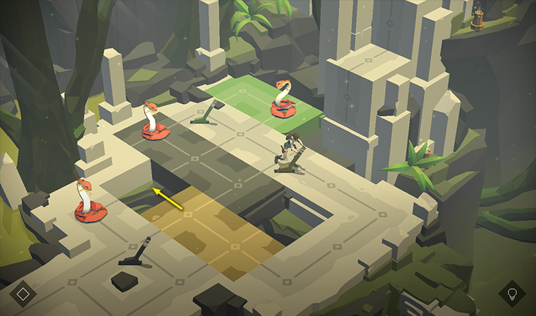 Lara Croft GO screenshot