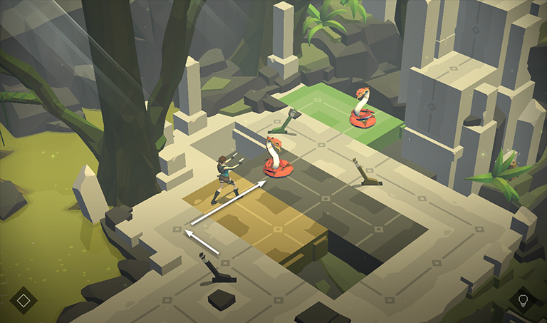 Lara Croft GO screenshot