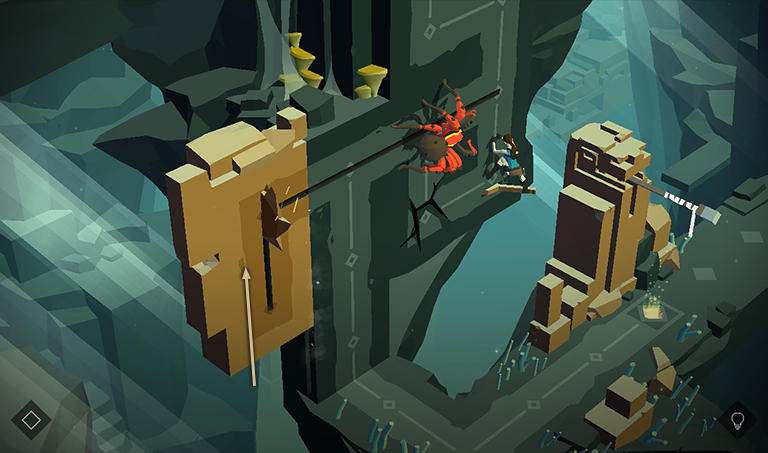 Lara Croft GO screenshot
