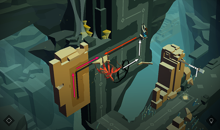 Lara Croft GO screenshot