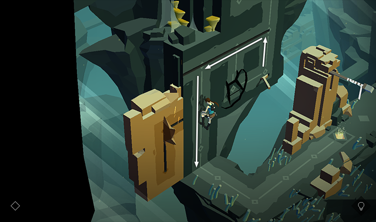 Lara Croft GO screenshot