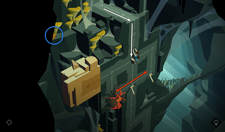 Lara Croft GO screenshot