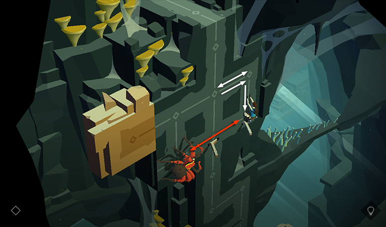 Lara Croft GO screenshot