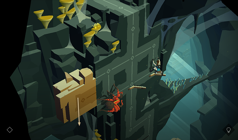 Lara Croft GO screenshot