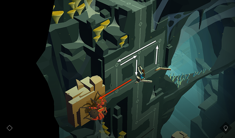 Lara Croft GO screenshot