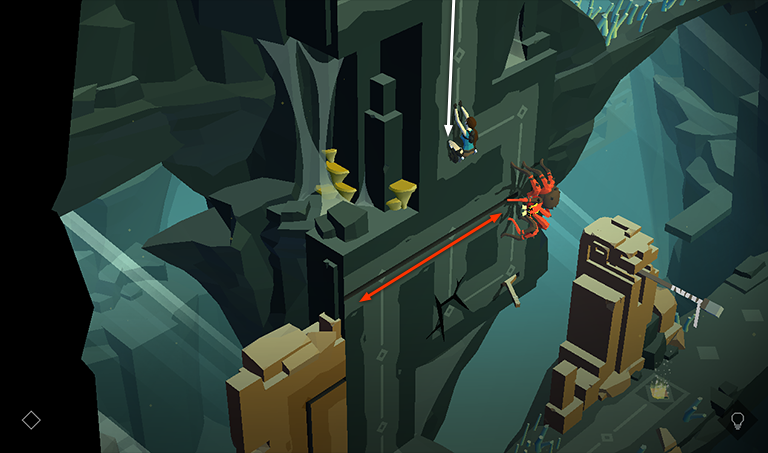 Lara Croft GO screenshot