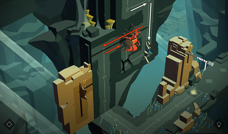 Lara Croft GO screenshot