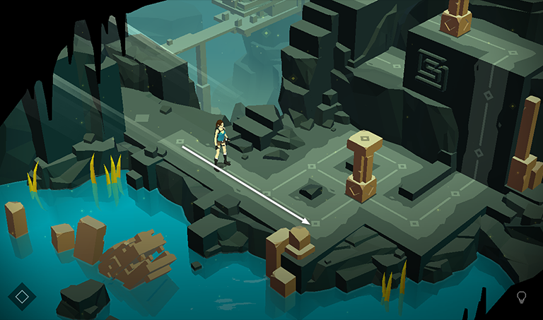 Lara Croft GO screenshot