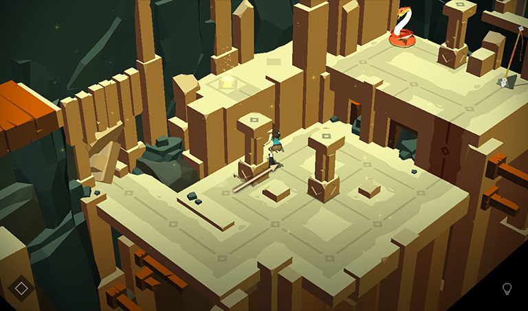 Lara Croft GO screenshot