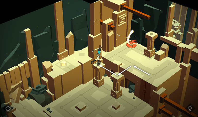 Lara Croft GO screenshot