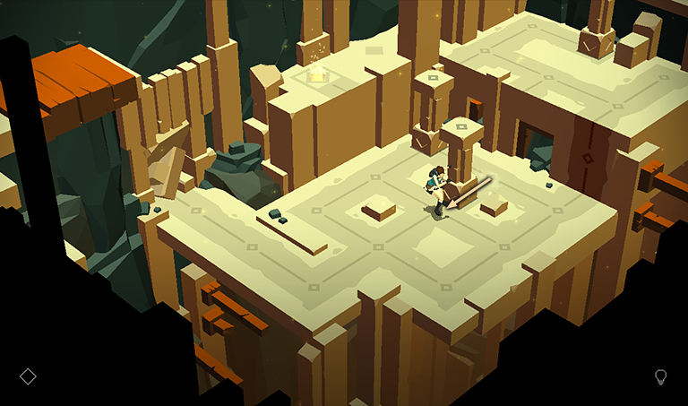 Lara Croft GO screenshot