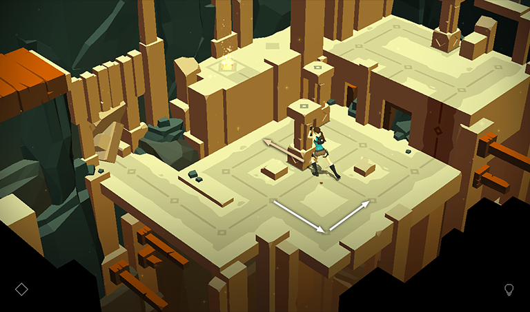 Lara Croft GO screenshot