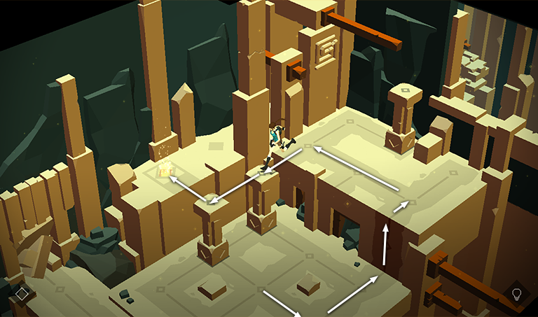 Lara Croft GO screenshot