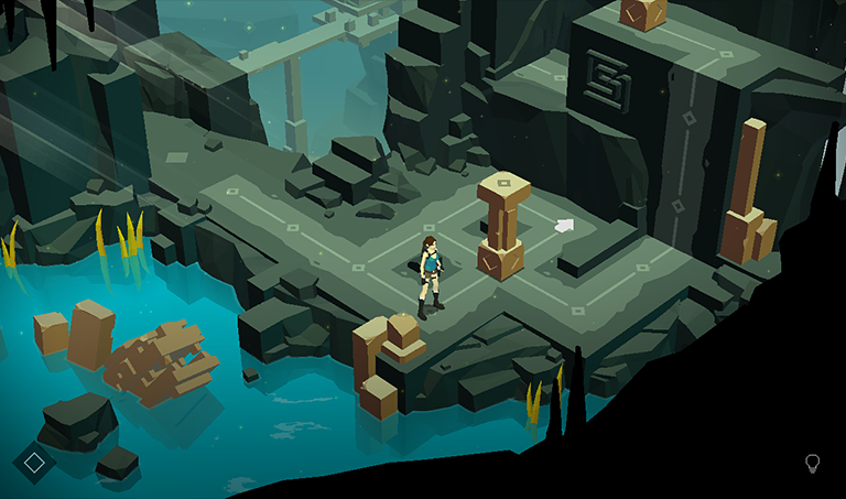 Lara Croft GO screenshot