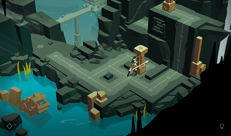 Lara Croft GO screenshot