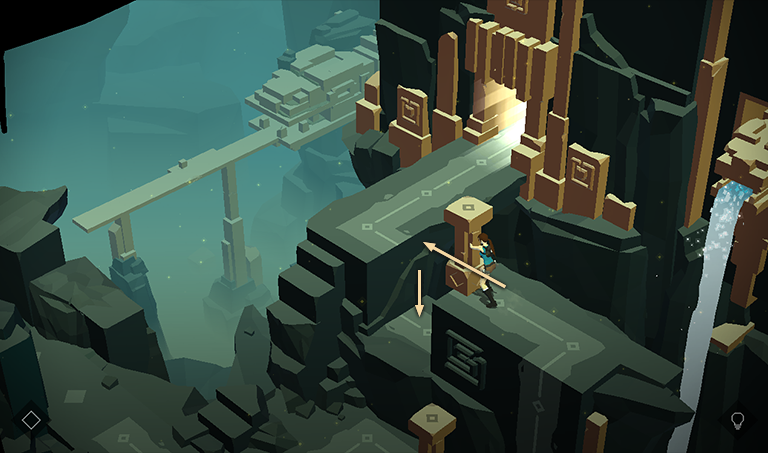 Lara Croft GO screenshot