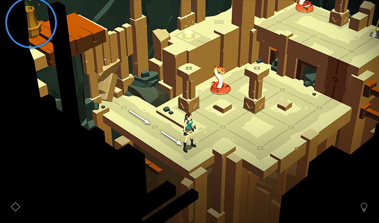 Lara Croft GO screenshot