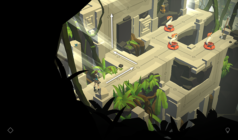 Lara Croft GO screenshot