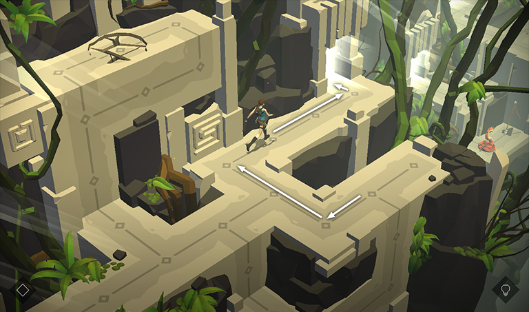 Lara Croft GO screenshot